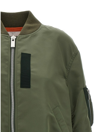 Nylon bomber jacket #