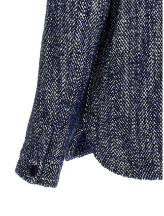 Chevron wool jacket #