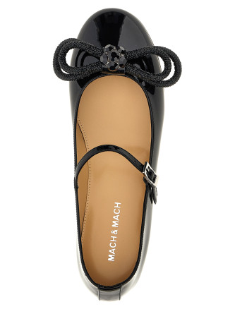 'Double Bow' ballet flats #
