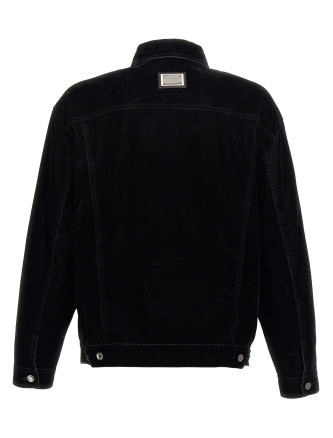 Velvet shirt jacket #