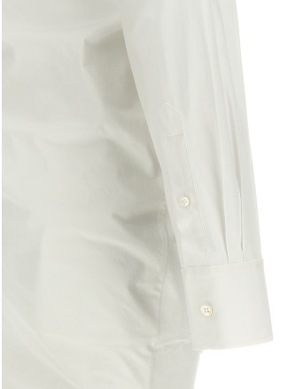 Asymmetrical shirt dress #