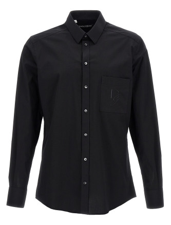 Logo embroidery shirt