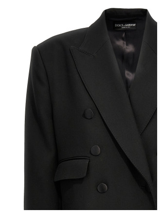 Long tuxedo coat #