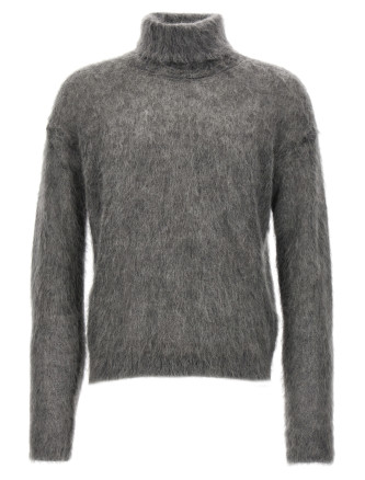 Mohair turtleneck sweater