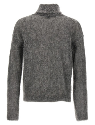 Mohair turtleneck sweater #