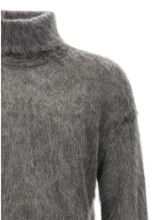 Mohair turtleneck sweater #