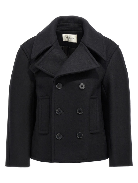 Oversized caban coat #1