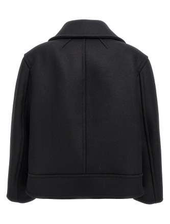 Oversized caban coat #