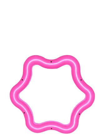 'Supercurve Mirror Tiny Flower' mirror