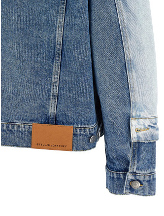 Layered denim jacket #