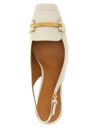 'Cuoio T' slingback #