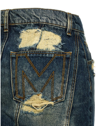 'The Rip And Repair Straight Jean' skirt #