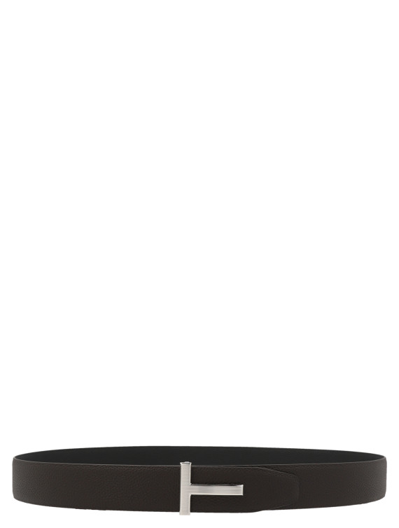 Leather reversible belt #1