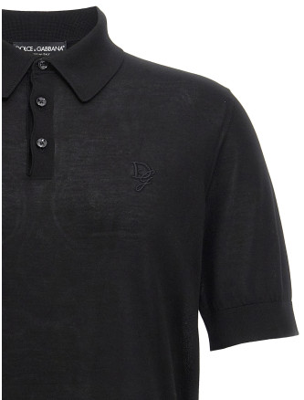 Knitted polo shirt #