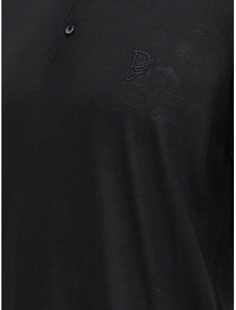 Knitted polo shirt #