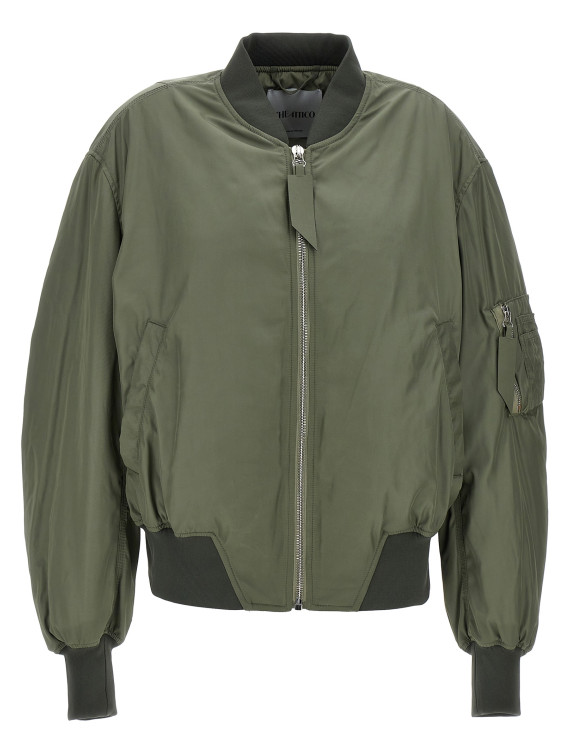 Nylon bomber jacket #1
