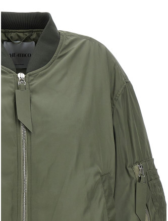 Nylon bomber jacket #