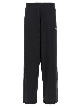 Logo embroidery joggers