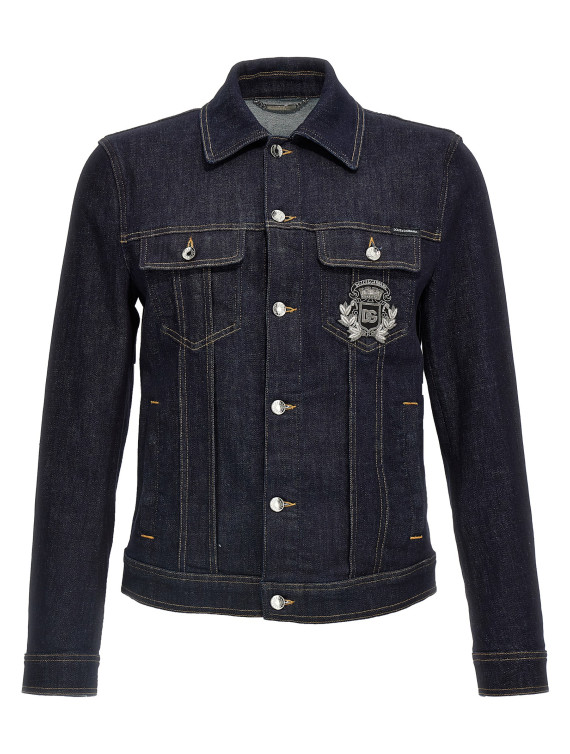 Logo denim jacket #1