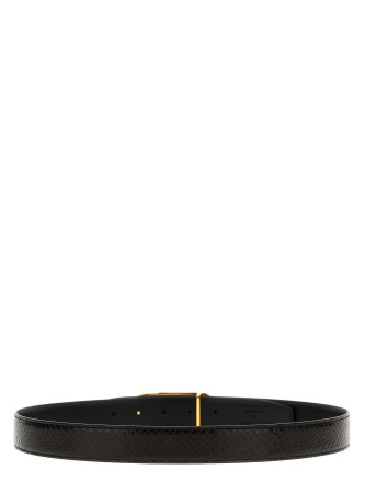 Logo reversible belt #