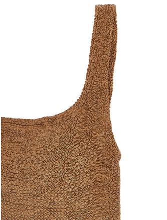 'Square Neck' one-piece swimsuit #