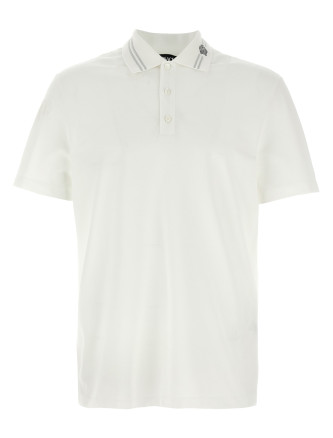 'Medusa embroidery' polo shirt
