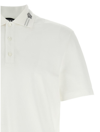 'Medusa embroidery' polo shirt #
