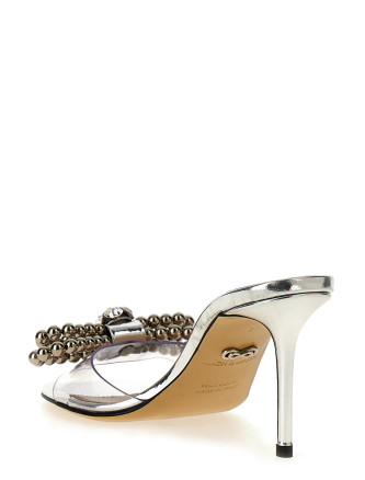 'Stud bow' sandals #