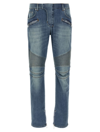 'Biker' jeans