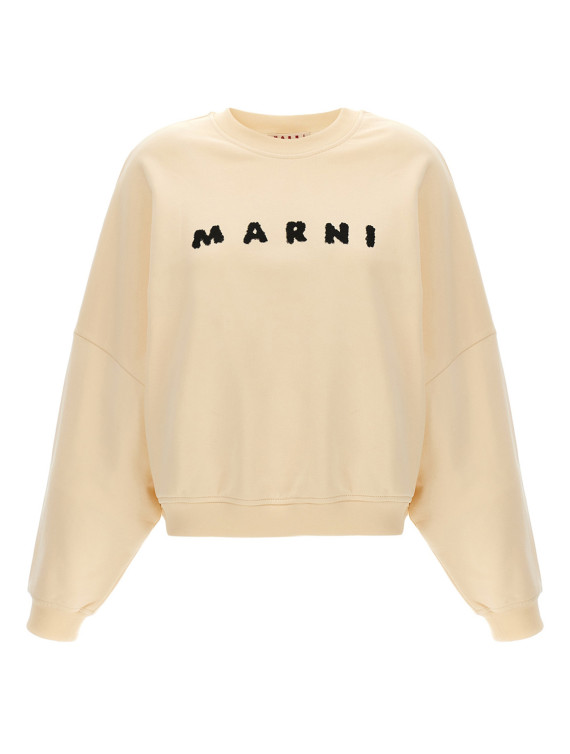 Logo print sweatshirt #1
