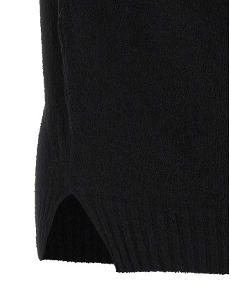 Bouclé cotton polo shirt #