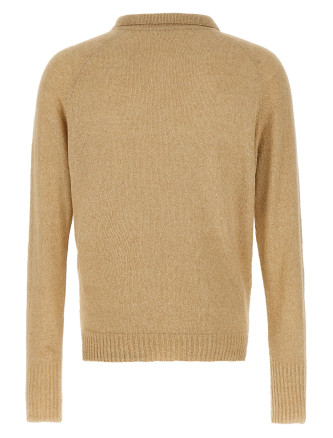 Bouclé cotton polo shirt #