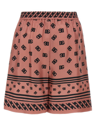 Silk bermuda shorts #