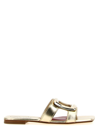 'New Metal Buckle' mules