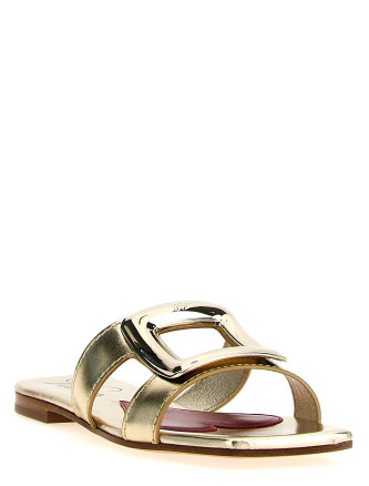 'New Metal Buckle' mules #