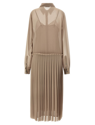 'Pleated Midi' dress #