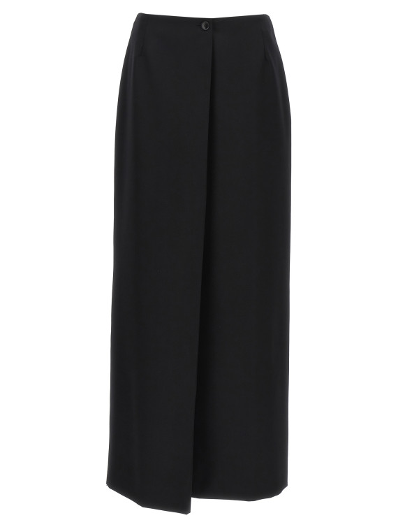 Long skirt back slit #1