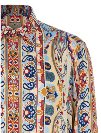 Paisley print shirt #