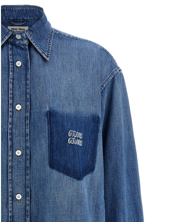 Trompe l'oeil pocket shirt #