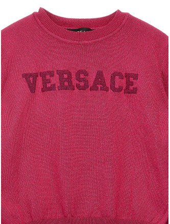 Logo embroidery sweater #