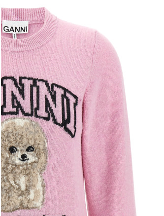 'Pink Poodle' sweater #