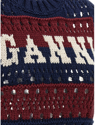 'Blue Striped' vest #