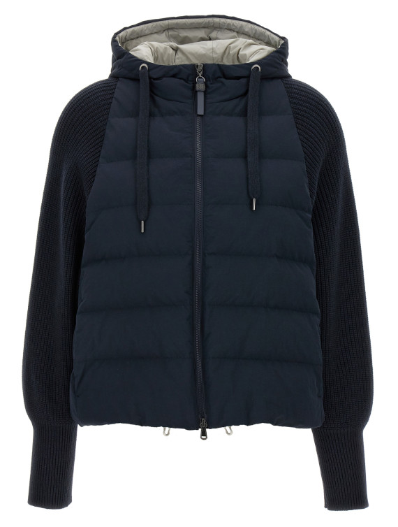 Two-material puffer jacket #1