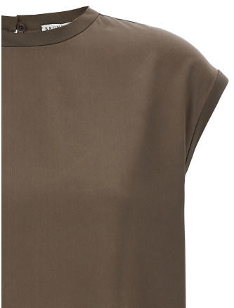 Monile satin T-shirt #