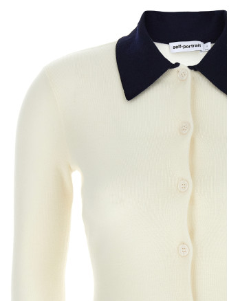 'Cream Merino Wool' cardigan #