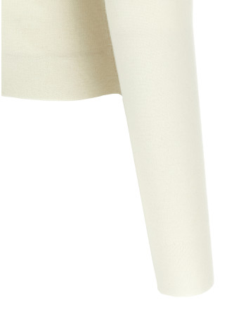 'Cream Merino Wool' cardigan #