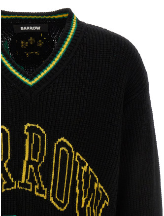 Logo embroidery sweater #