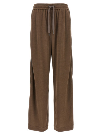 'Shiny Trims' joggers