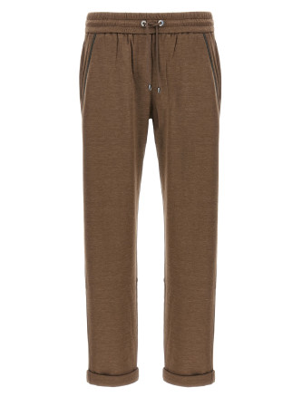 'Shiny Pocket Detail' joggers