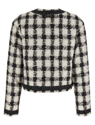 'Texture' print jacket #